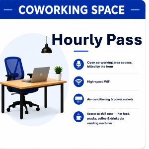Co-Working Space Hourly Pass